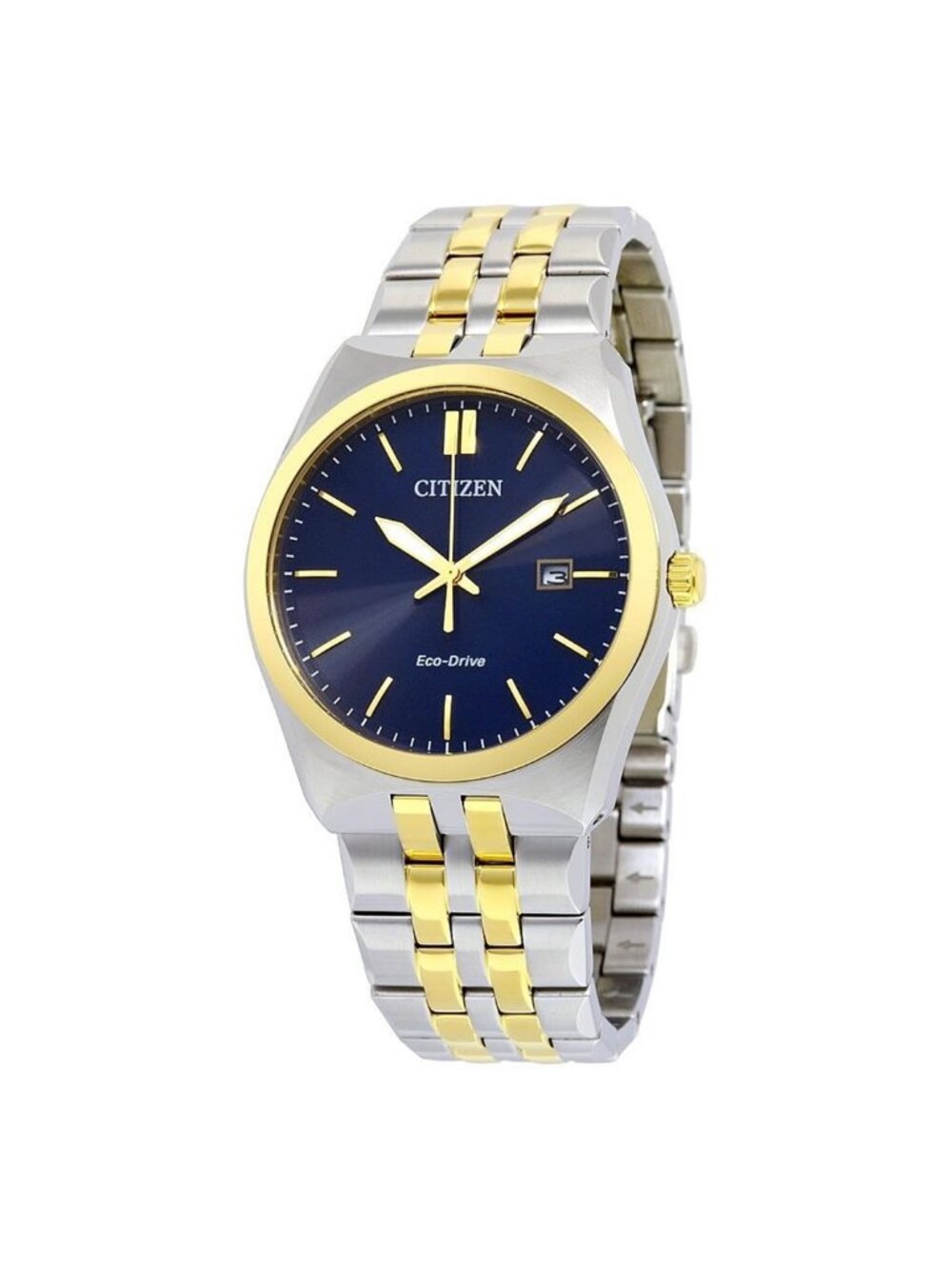 NWT Citizen Corso Eco-Drive Blue Dial Two-tone Men's Watch
